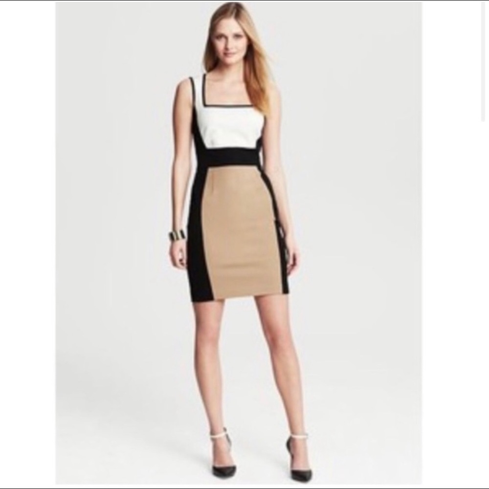 Banana Republic Color Block Dress